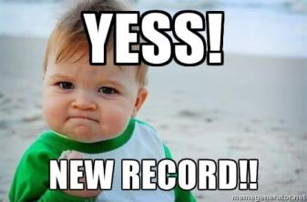 new record