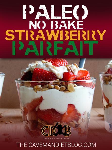 paleo dessert recipes strawberry parfait main image