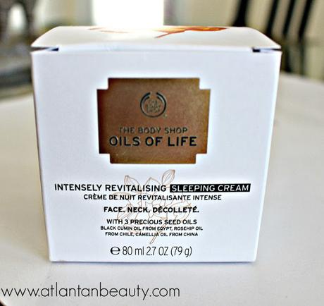 The Body Shop Oils of Life Intensely Revitalizing Sleeping Cream