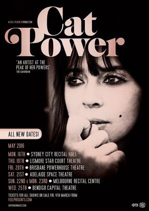 CAT POWER COMETH – ADELAIDE & LISMORE SOLD OUT