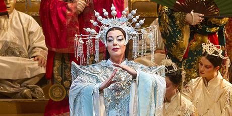 Nina Stemme as Turandot at the Met