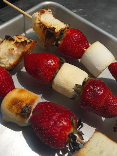 For Mom: Strawberry Shortcake on the Grill