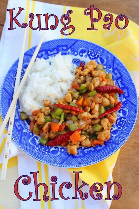 Kung Pao Chicken #SundaySupper Kung Pao Chicken #SundaySupper