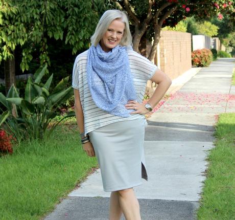 Tie a scarf for summer