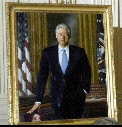 Bill Clinton portrait
