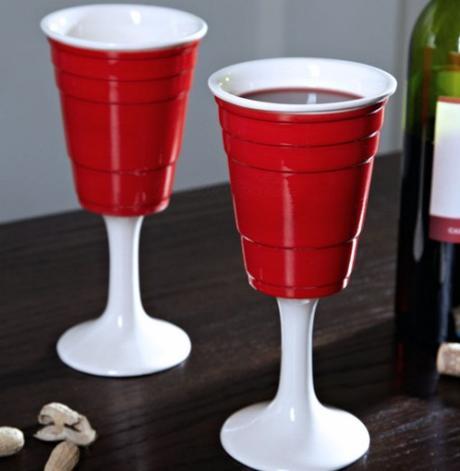 Plastic Cup Wine Glass
