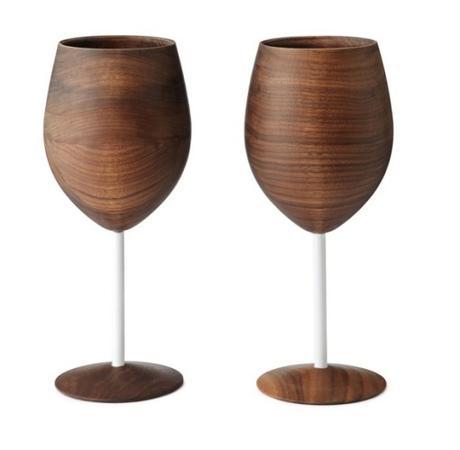 Wooden Wine Glass