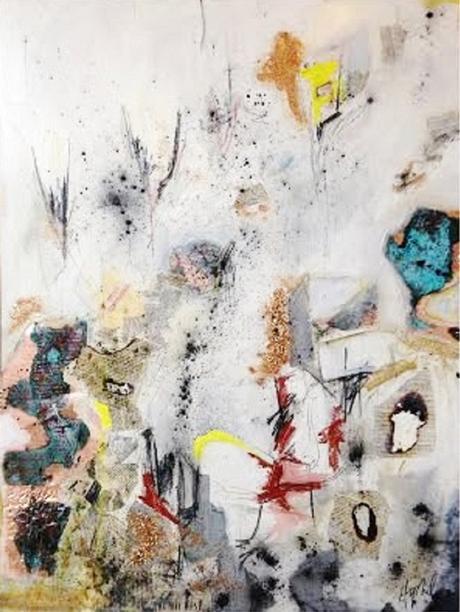 Boston Artist Hilary Tait Norod Abstract Painting