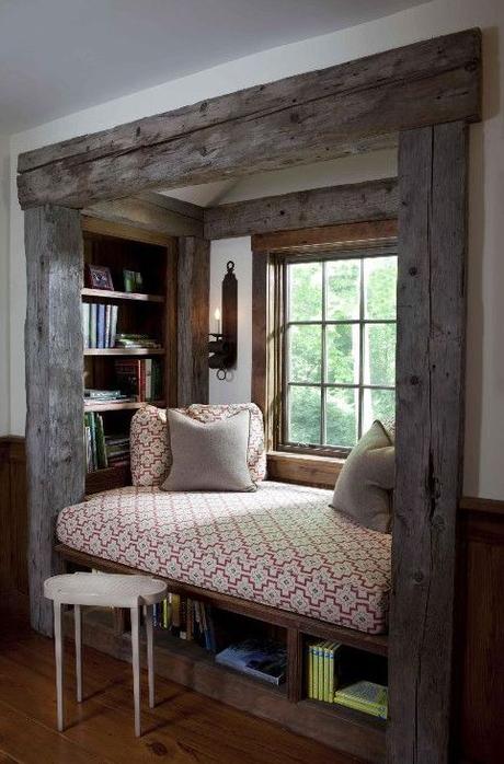 Reading nooks perfect for a cloudy day