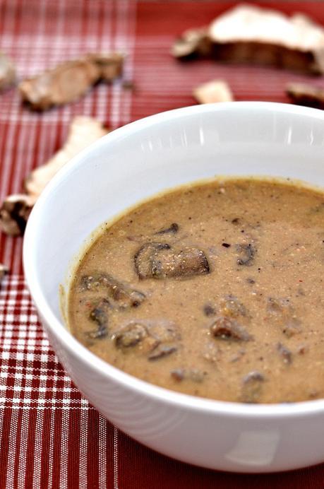 vegan cream of mushroom soup