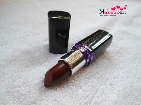 Maybelline Color Show Lipstick (410) Wine Divine // Review, Swatches
