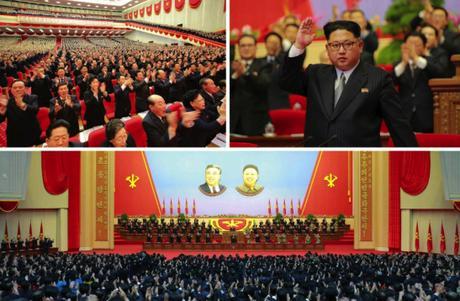 The fourth and final day of the Seventh Congress of the Workers' Party of Korea on May 9, 2016 (Photos: Rodong Sinmun-KCNA).