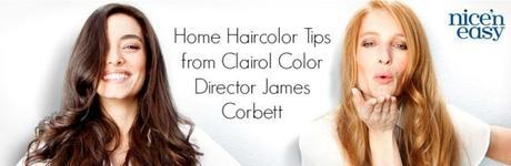 Home Hair Color Tips from Clairol Color Director James Corbett [Sponsored]