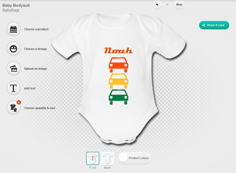Creating Personalised Baby Clothes