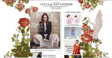 OMG Net-A-Porter's Spring Inspired Homepage Will Take Your Breath Away