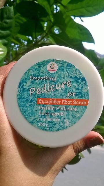 Bloomsberry Cucumber Foot Scrub Review
