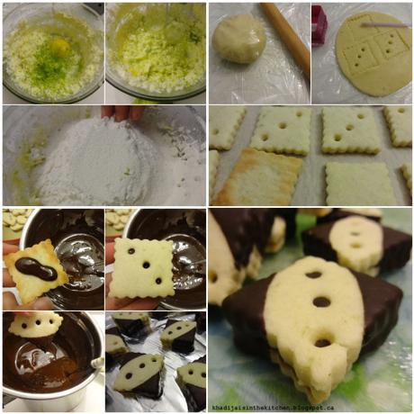 BISCUITS AU CHOCOLAT / CHOCOLATE COOKIES / GALLETAS CON CHOCOLATE / بسكوي بالشكلاط