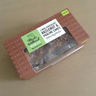 marks and spencer gluten free chocolate hazelnut praline cakes