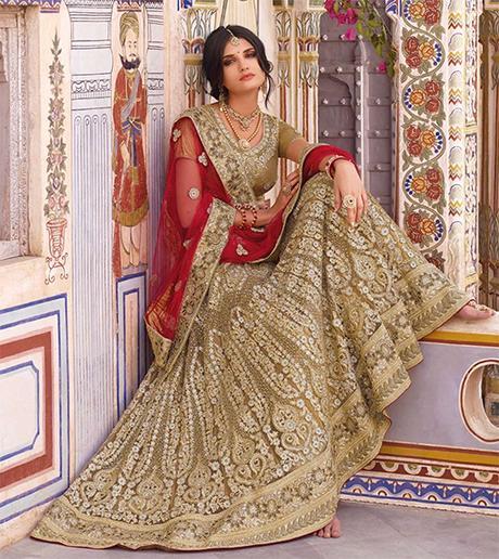 5 Trendy Colours Other Than Red Women Love In Lehengas