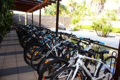 On ya bike ... Seven kilometres of cycling tracks and walkways surround Salt Village and Kingscliff with bike hire available at Peppers.