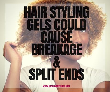 Here's Why Hair Styling Gels Can Cause Breakage & Split Ends
