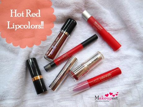 7 Hot Red Lipsticks to try this Summer!