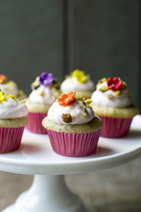 Rosewater Cupcakes