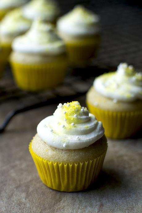 Lemon Mini Cupcakes