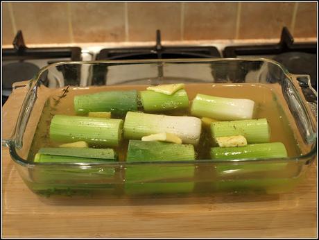 Butter-braised Leeks with Thyme