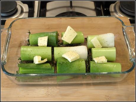 Butter-braised Leeks with Thyme