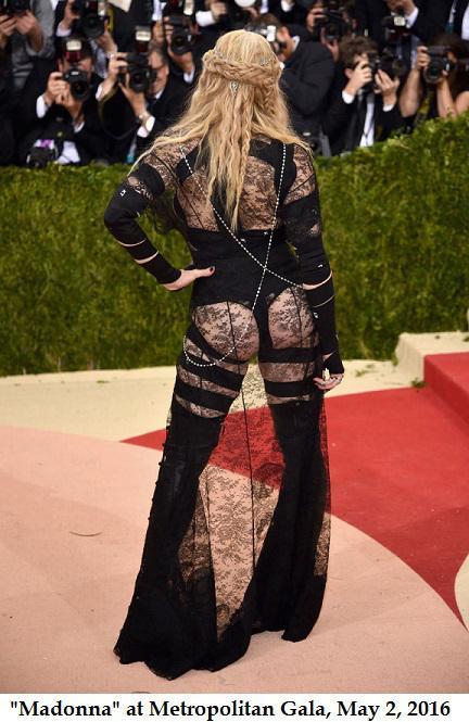 Madonna at 2016 Metropolitan Gala