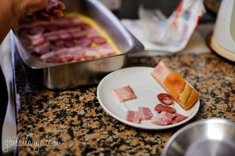 my mother-in-law making bola de carne