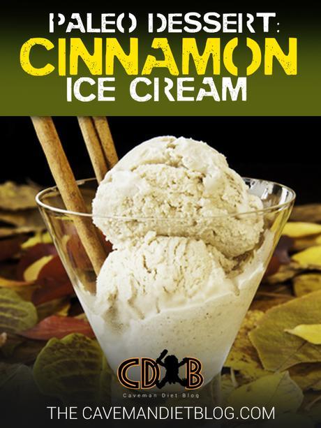 Paleo Dessert Recipes Cinnamon Ice Cream Main Image
