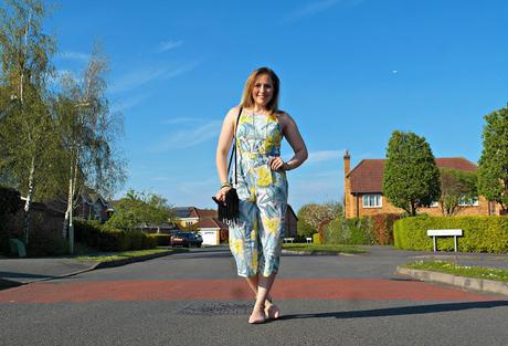 Tropical Print Culotte Jumpsuit and Fringing Vibes // Style