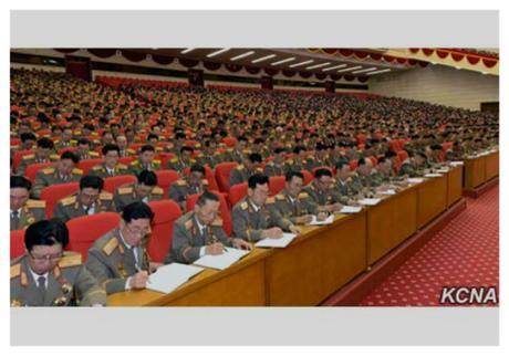 7th Party Congress participants attend a workshop following up on the ideological and policy lines adopted at the 7th Party Congress on May 11, 2016 (Photo: KCNA).