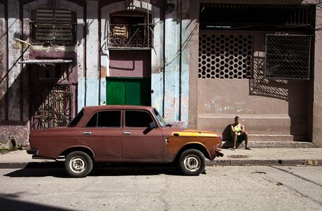 Soviet-era car, Havana, Cuba