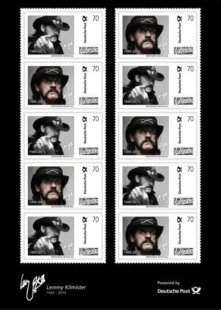 Lemmy on German stamps