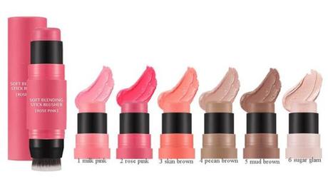 Missha Soft Blending Stick Blusher color range