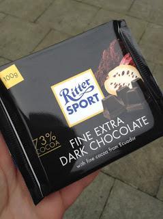 Ritter sport fine extra dark chocolate 