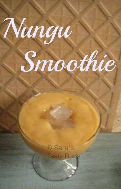 Nungu Smoothie / Ice Apple Smoothie #Summercooler
