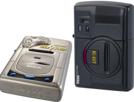 Sega Genesis / Megadrive & Saturn Zippo lighters