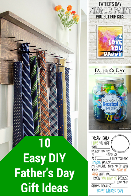 10 easy DIY Father's Day gift ideas!!!
