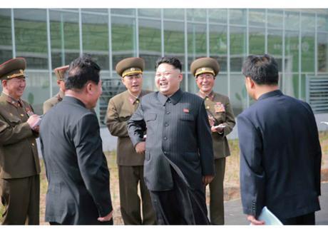 Kim Jong Un visits KPA Tree Nursery #122 (Photo: Rodong Sinmun)