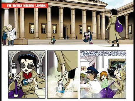 A Cartoon & Comic Book Tour of #London No.32: Wonder Woman