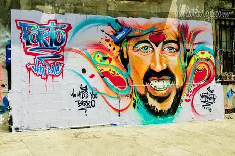 street art by Youth One in Largo Moínho de Vento, Porto