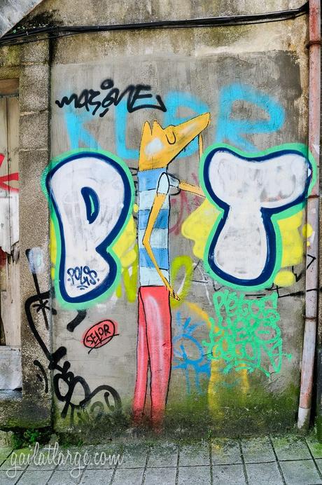 street art by David Selor on Rua do Alferes Malheiro, Porto
