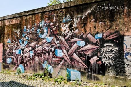 street art by Base 23, Rua do Mirante, Porto