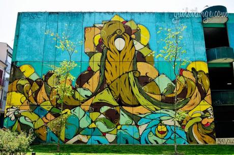 ‘A Invicta’ mural by Hazul, Porto
