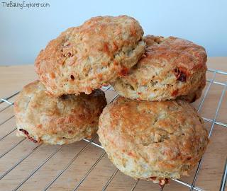 Cheese, Sundried Tomato & Pesto Scones