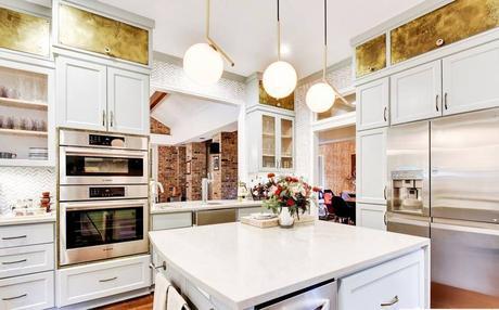 Is this kitchen TOO glamorous? A dramatic kitchen renovation